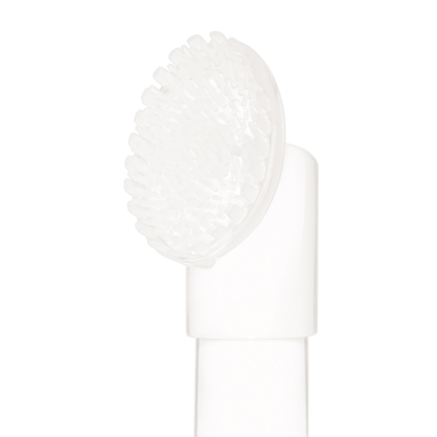 Detailansicht des Rosaël Reinigungsschaums mit Silikonbürste